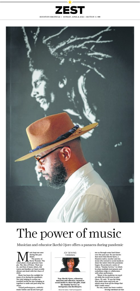 Houston Chronicle, April 11, 2021